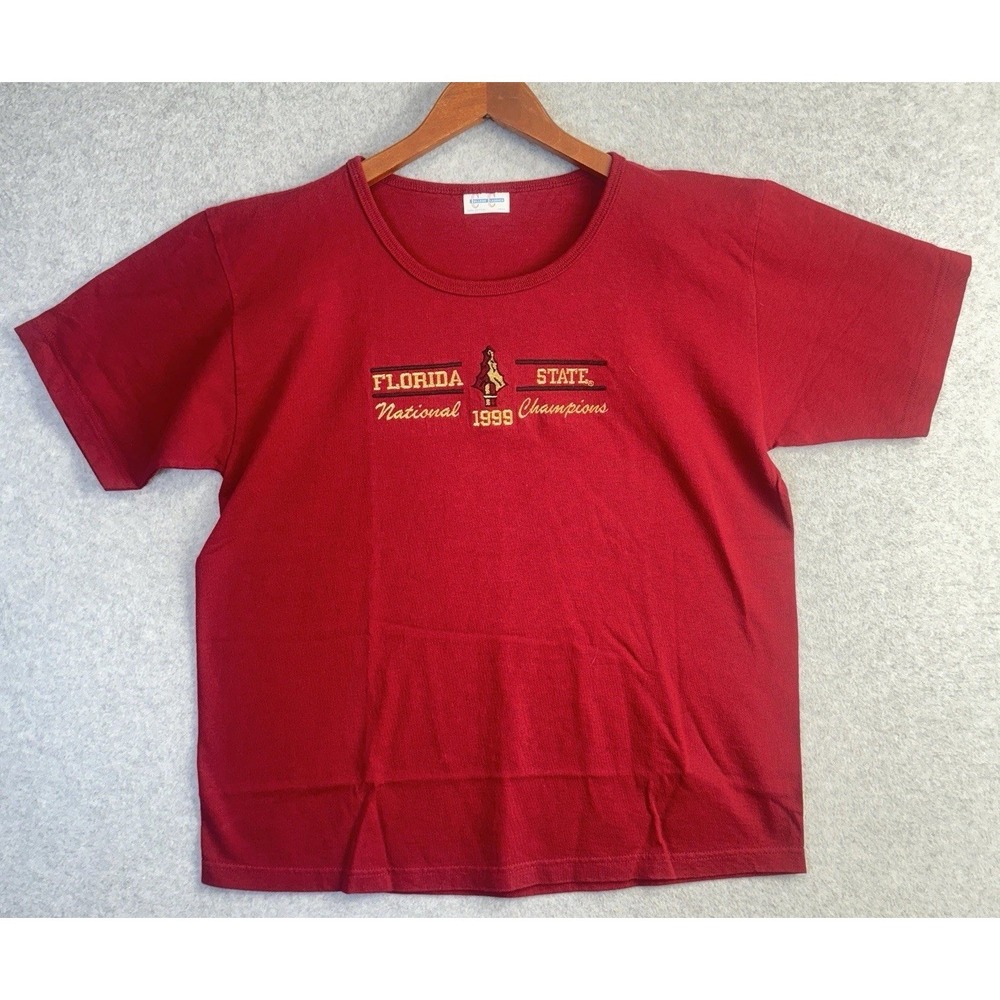 Vintage 1999 Florida State‎ Seminoles National Champions Shirt Large Made USA